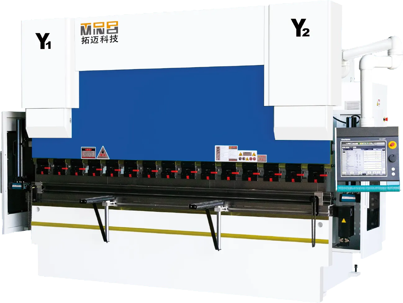 PD series electro-hydraulic servo CNC bending machine (8+1 axis)