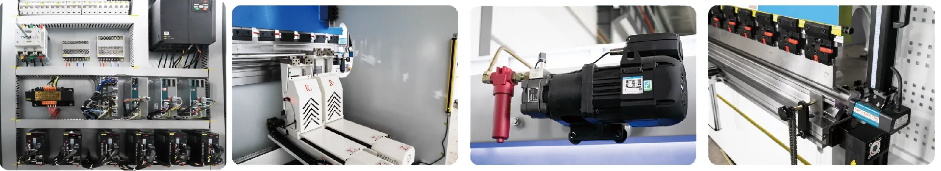 PD series electro-hydraulic servo CNC bending machine (8+1 axis)