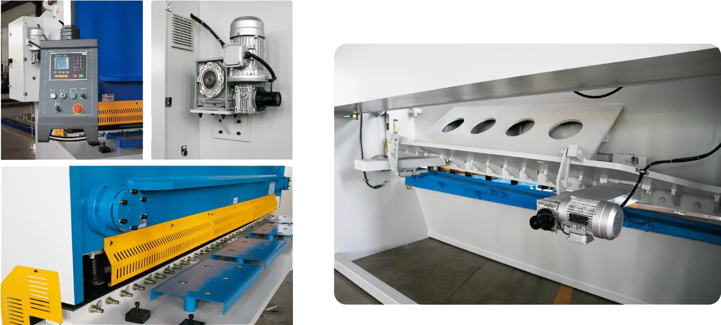 QC11K series hydraulic gate type CNC shearing machine